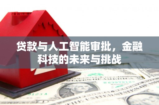 荔波贷款与人工智能审批，金融科技的未来与挑战