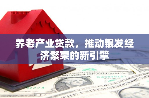 荔波养老产业贷款，推动银发经济繁荣的新引擎