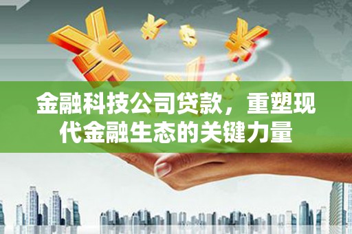 荔波金融科技公司贷款，重塑现代金融生态的关键力量