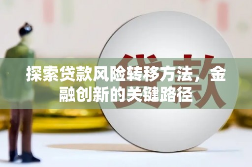 荔波探索贷款风险转移方法，金融创新的关键路径