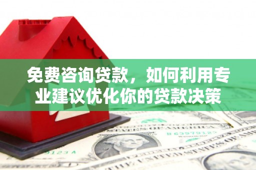 荔波免费咨询贷款，如何利用专业建议优化你的贷款决策