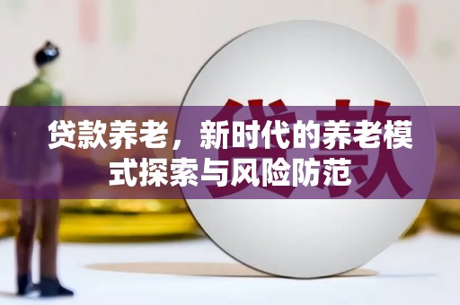 荔波贷款养老，新时代的养老模式探索与风险防范